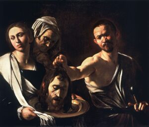 Salome with the Head of John the Baptist by Caravaggio