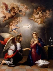 The Anunciation by Murillo, 1955-1960