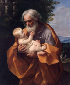 Saint Joseph with the Infant Jesus by Guido Reni